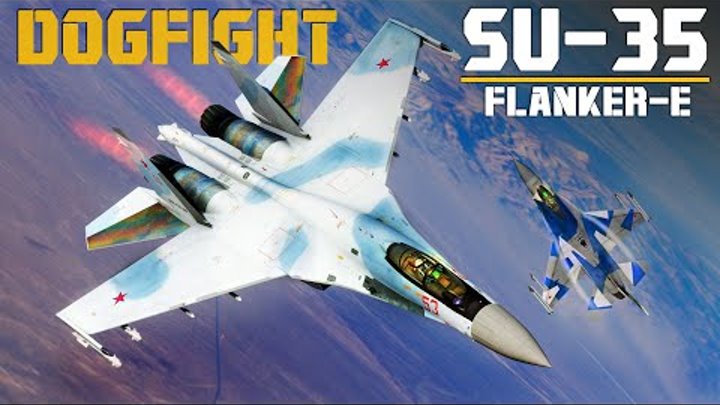 F-16C Viper Vs Su-35 Flanker-E | Dogfight | Digital Combat Simulator ...