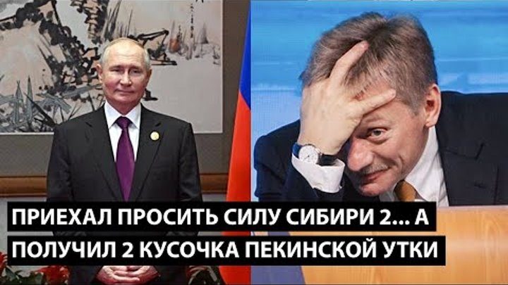 Просил "Силу Сибири 2" а получил 2 кусочка пекинской утки