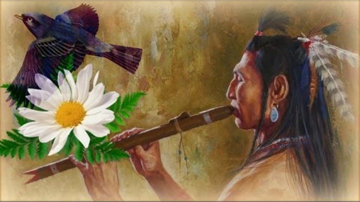 Флейта североамериканских индейцев и звуки леса / Relaxing Native Fl ...