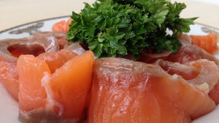 Как солить красную рыбу (Очень быстро и просто) how to salt salmon