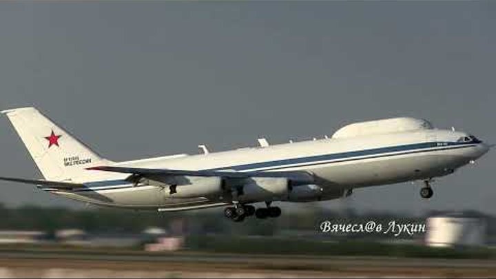 Тренировочный полёт Ил-80 (Ил-86ВзПУ) RF-93645