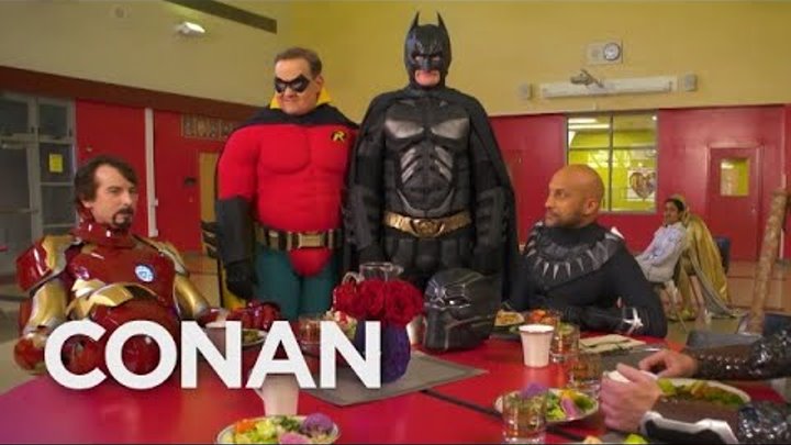 Batman Wants To Join The Marvel Universe  - CONAN on TBS