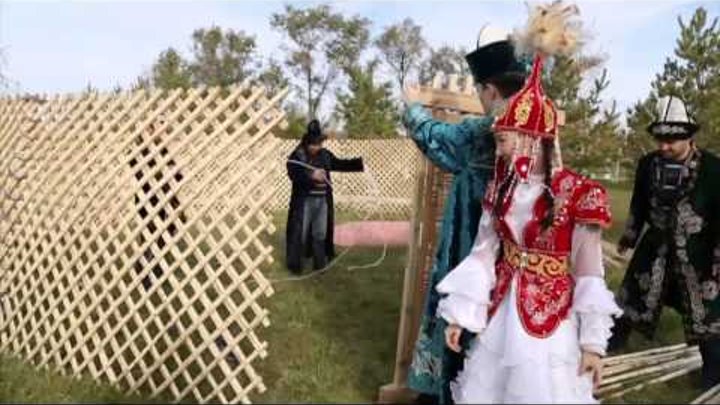 Казахская юрта -- микрокосмос кочевника