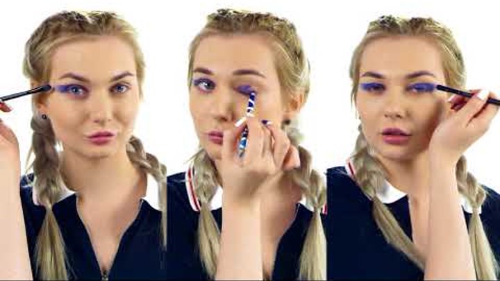 Как сделать макияж настоящей фанатки: мастер-класс от Алены Терещенко