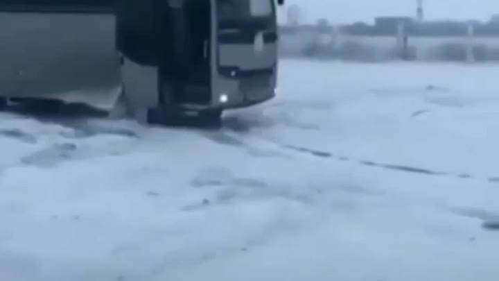 Когда в Махачкале наконец выпал снег ❄️🚌👍 Автобус Махачкла-Москва  ...