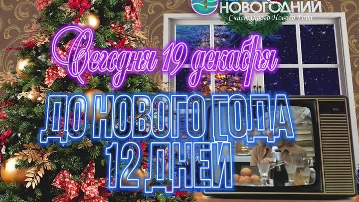 До Нового года 12 дней (ПЕРВЫЙ НОВОГОДНИЙ)