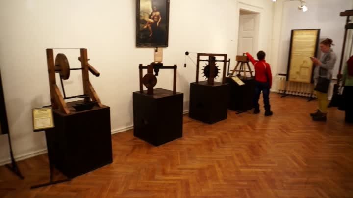 Выставка изобретений Леонардо да Винчи в Нижнем Новгороде
