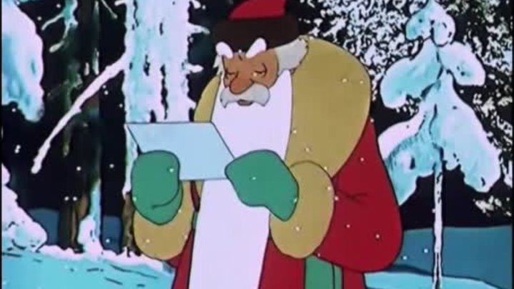Снеговик-почтовик Мультфильм про новый год для детей