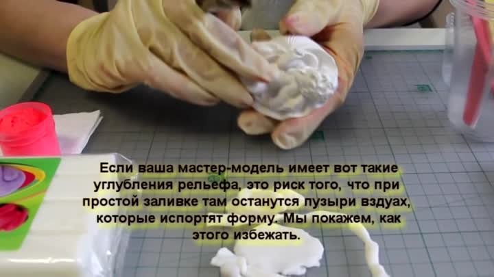 Силиконовая форма для мыла,свечей,статуэток со сложным рельефом 3D