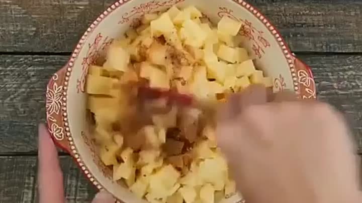 Быстрый пирог с мясом и картофелем  ( рецепт )