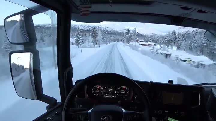 Поездка на Scania по Норвегии
