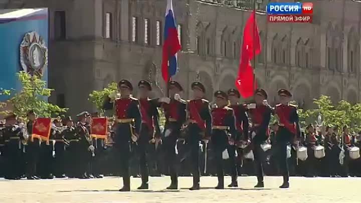 Парад Победы на Красной Площади 9 мая 2016 года
