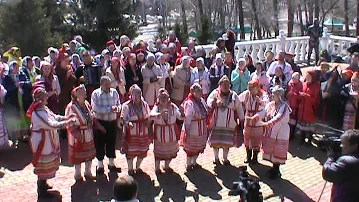 Концерт Финоугорских народов  в  г. Саранск