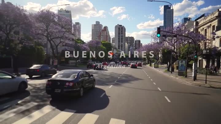 Буэнос айрес - видео прогулка