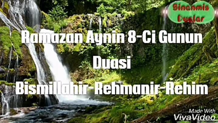 Ramazan Aynin 8-Ci Gunun Duasi