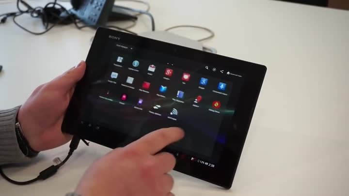 Sony Xperia Tablet Z - первый взгляд