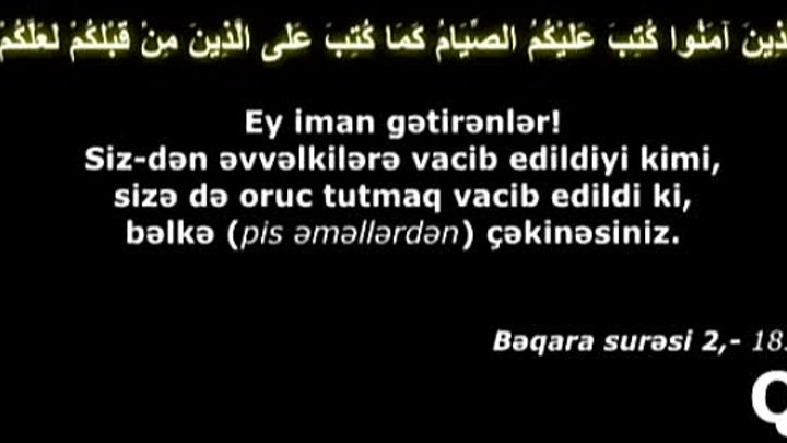 Cümə Xütbəsi - Orucun əzəməti - Qamət Süleymanov - Qtv İslam (19.07. ...