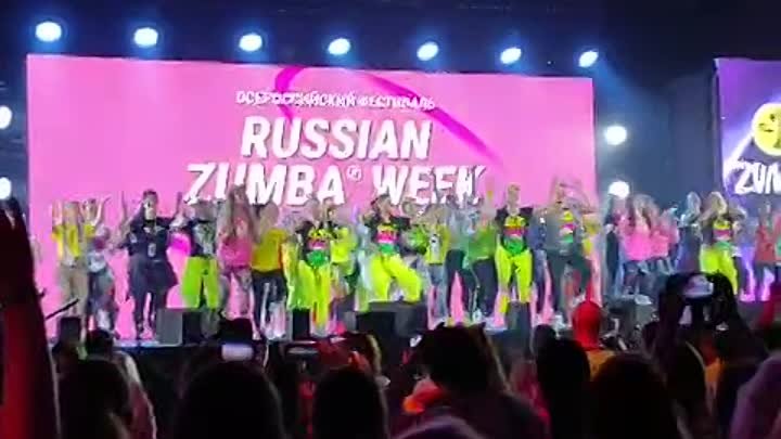 Вот так всё начиналось на фестивале Zumba Russian Week 2021. 