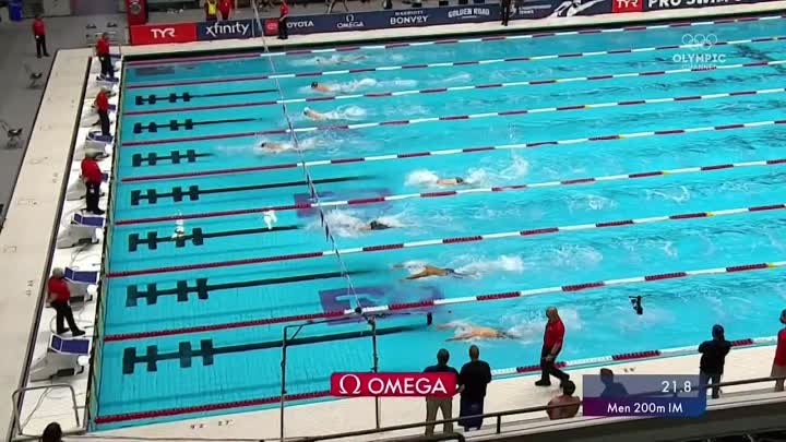 Men's 200m Individual Medley FINAL A 2021 TYR Pro Swim Series Indianapolis