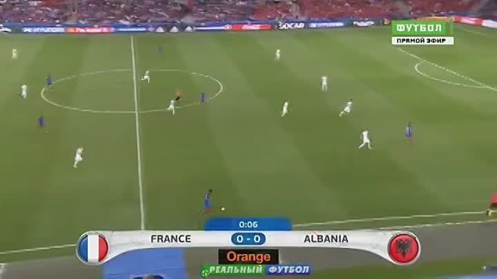 FRANSIYA 2  0  Albeniya EURO 2016 2 TUR