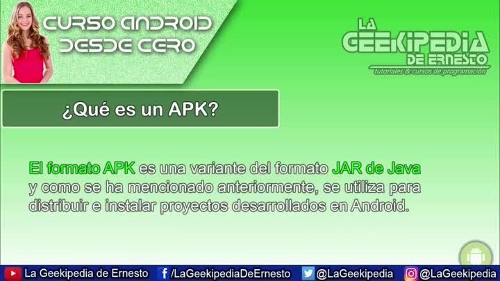 Curso Android desde cero #67   Cómo Generar APK con Android Studio – firmar una app