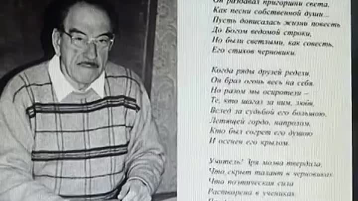 И.Н.Гаврилов читает стихи С.Есенина. ч. 1