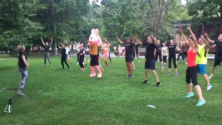 Беги дольше с Duracell Bunny! Тренировка 26.07.2016, часть 5