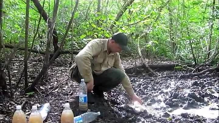 Питьевая вода в джунглях южной Мексики