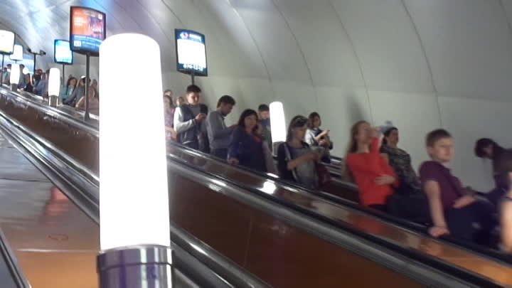 Будни метро Санкт-Петербурга. (1)