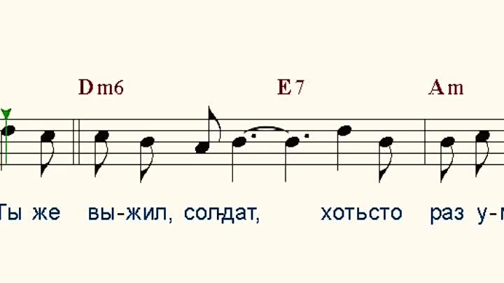 Ты же выжил солдат минус и текст