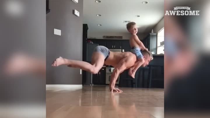 People are Awesome - Awesome Dads & Kids Edition