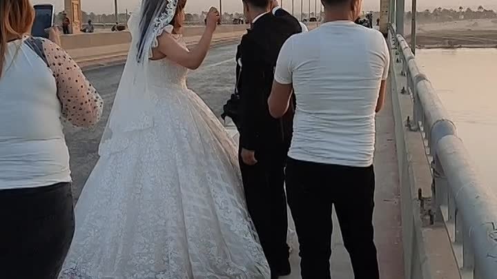 Свадьба в Египте на мосту через Нил 🇪🇬