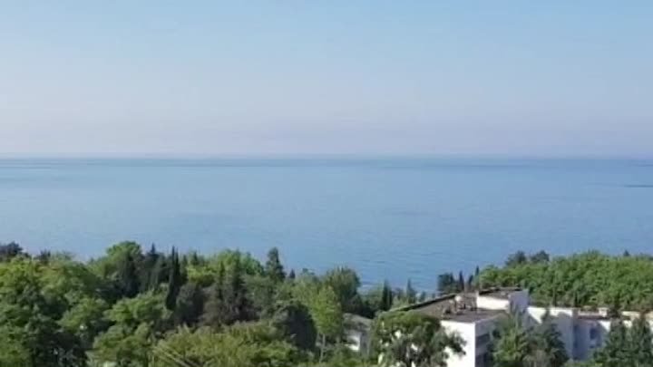Вид на море со всей территории отеля 