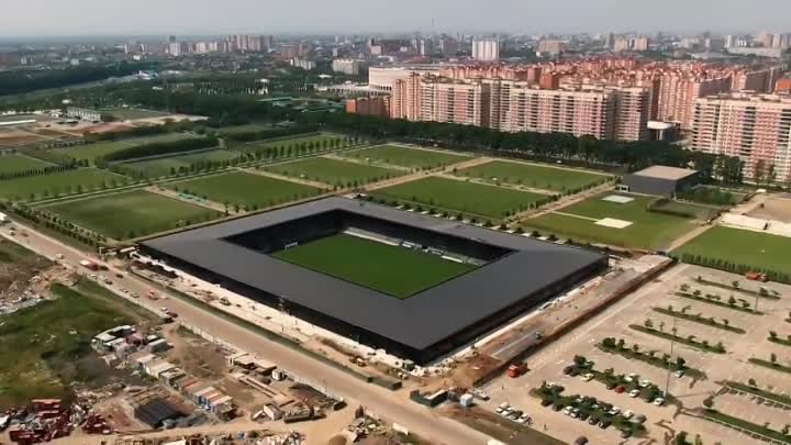 Готовность стадиона "Краснодар-2" на конец июня