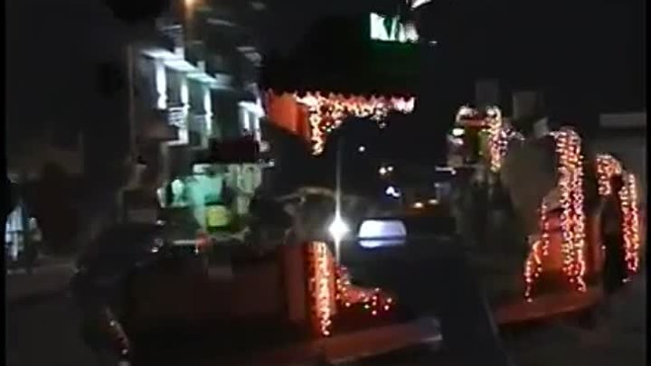 Крым Алушта ночью