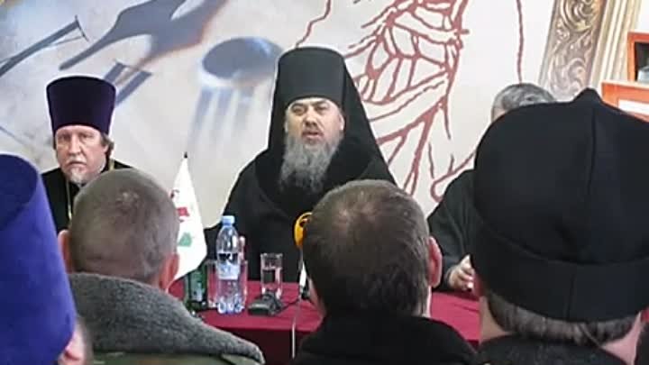 Пресс-конференция епископа Гедеона в Прасковее