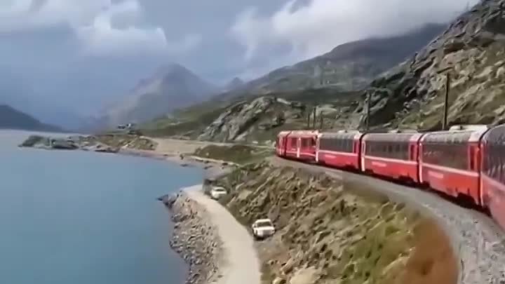 Панорамные поезда Швейцарии ❤
