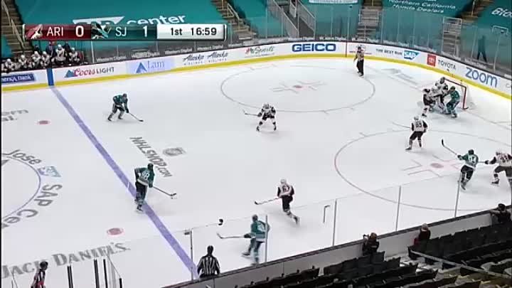 Burns nets fluttering one-timer - NHL.com