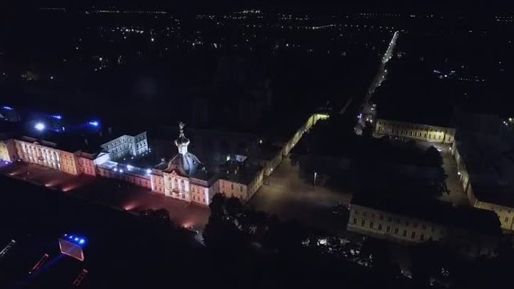 Праздничный салют, закрытие фонтанов Петергоф 2015