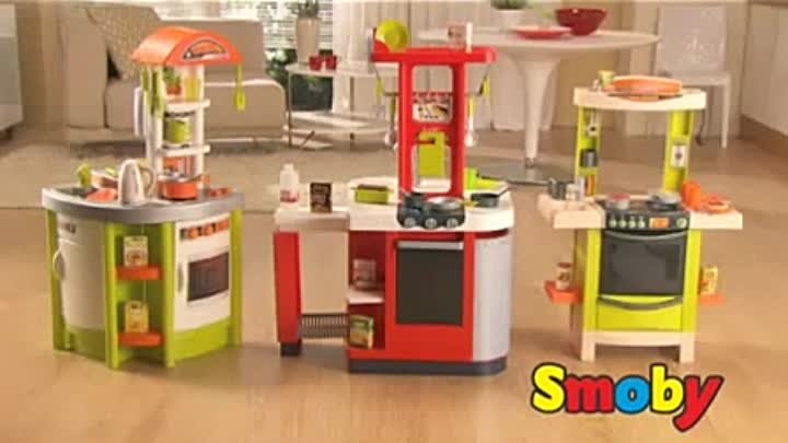 Детская Электронная кухня Smoby, 25 предметов, арт. 24553