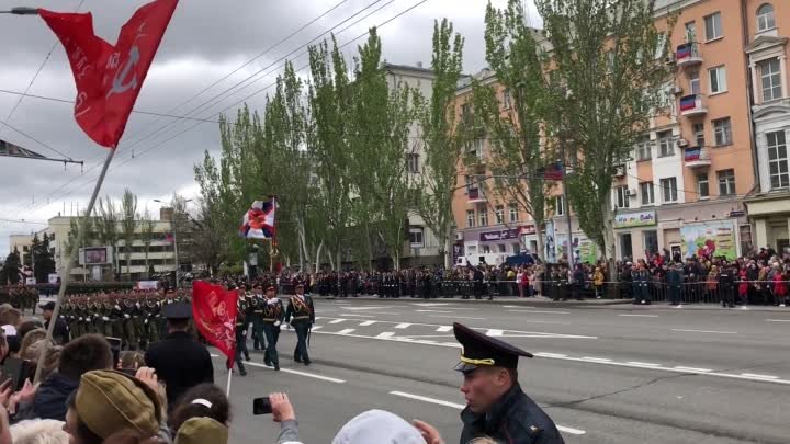 Парад ПОБЕДЫ в Донецке 9.05.2021. Полное видео.(Olegsuperbest)