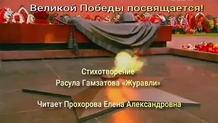 Журавли. Прохорова Е.А.