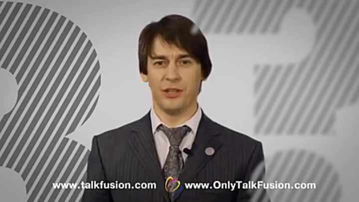 Всем предпринимателям! - Рекламный видео робот Talk Fusion!