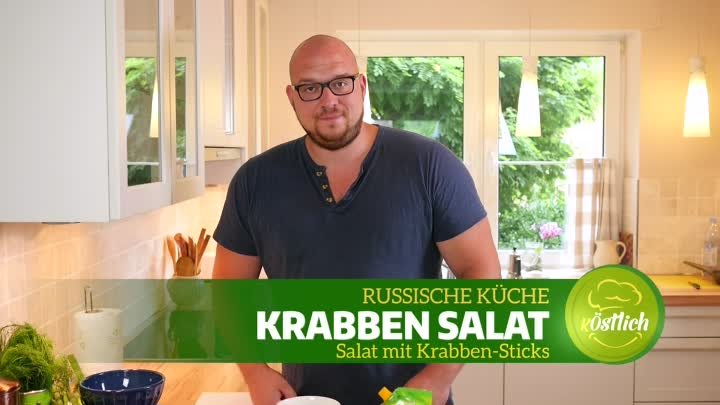 Салат с крабовыми палочками / auf Deutsch