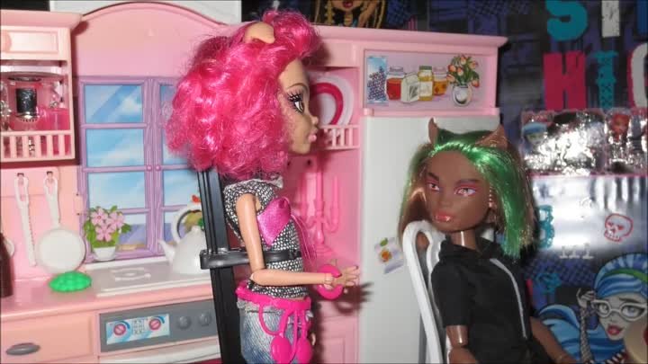 Monster High, Голодные волки, Stop Motion Монстер хай!