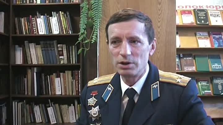 Меньшиков - летчик, подполковник ВВС России
