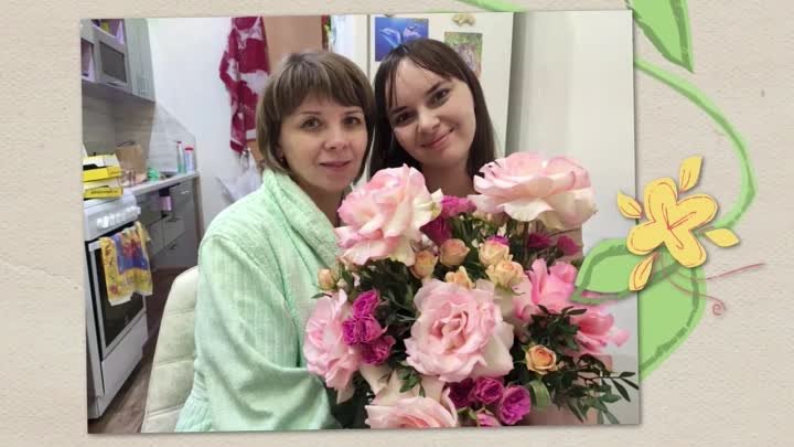 🌸 Видео-поздравление "Весна" для мамы 🌸