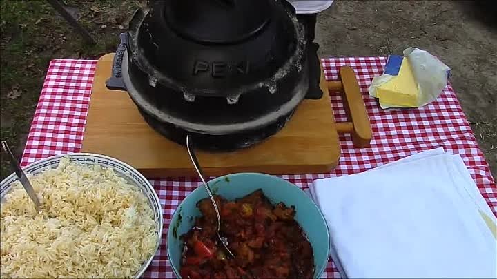 Необыкновенно нежная баранина с рисом в хрустящем тесте.