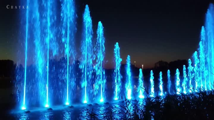 Поющие фонтаны в Даугавпилсе