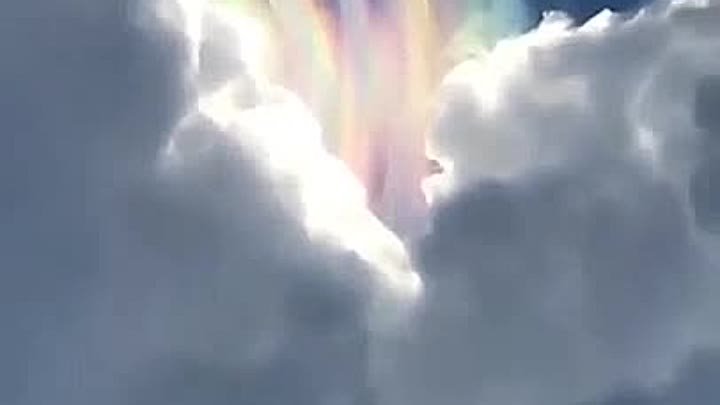 Радужные облака во Флориде
